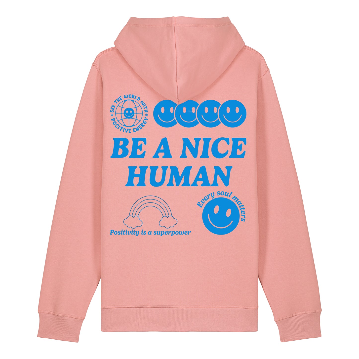No More Bad Vibes | Be A Nice Human Hoodie