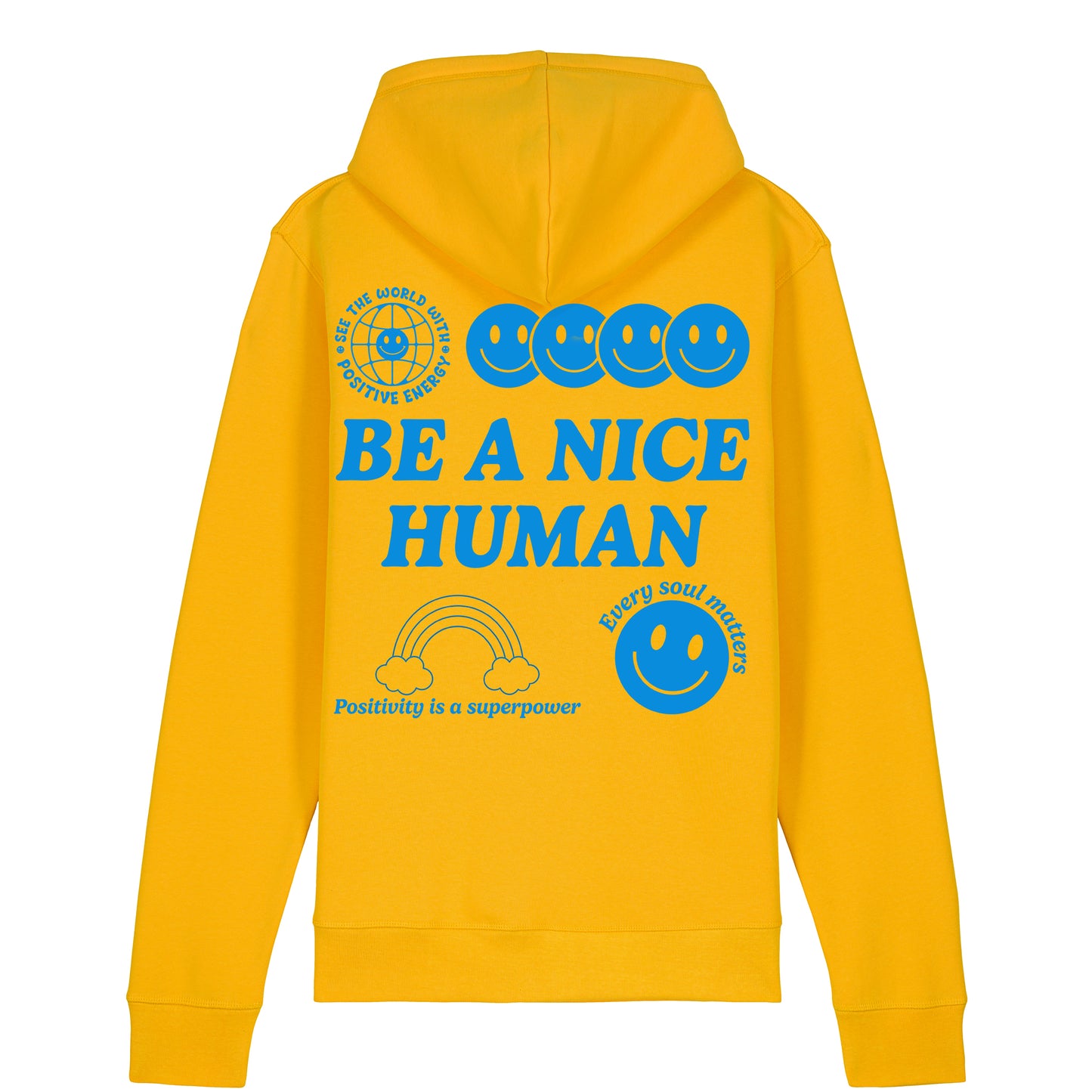 No More Bad Vibes | Be A Nice Human Hoodie