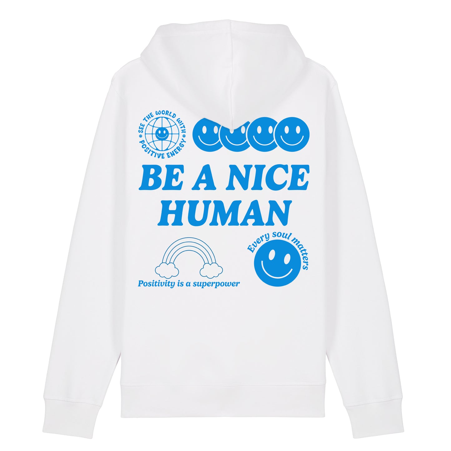 No More Bad Vibes | Be A Nice Human Hoodie