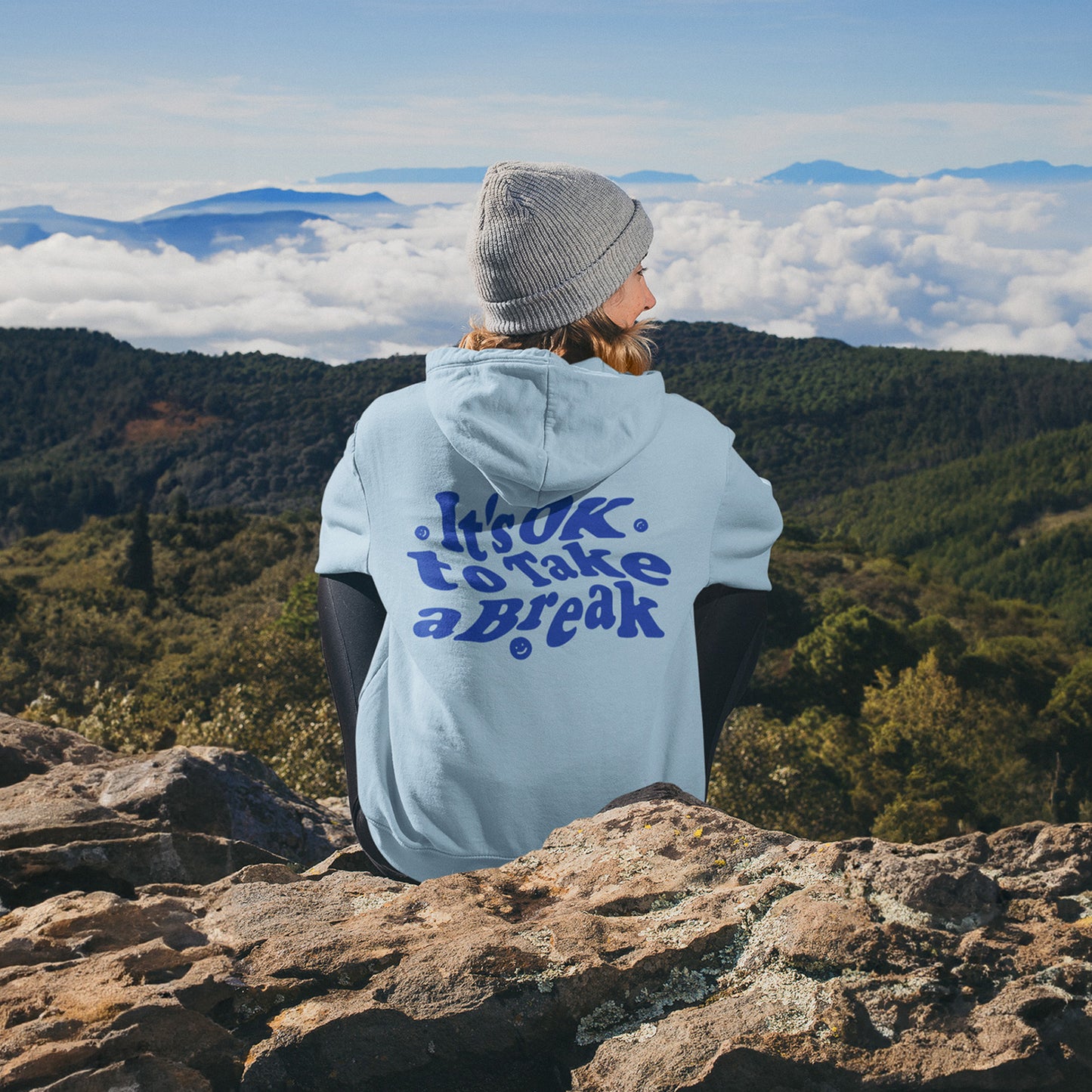 No More Bad Vibes | It´s OK to take a Break Hoodie